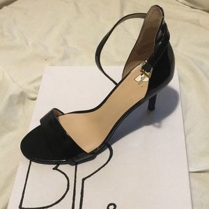 BP. patent leather strappy heels!👠